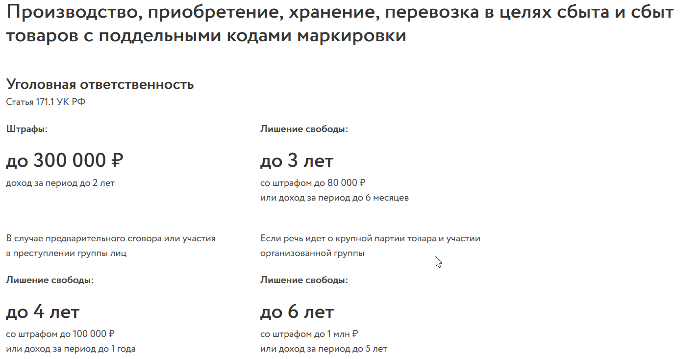 Обязательная маркировка товаров для маркетплейсов: что подлежит, как и кто  маркирует, порядок работы на разных площадках, штрафы за нарушения