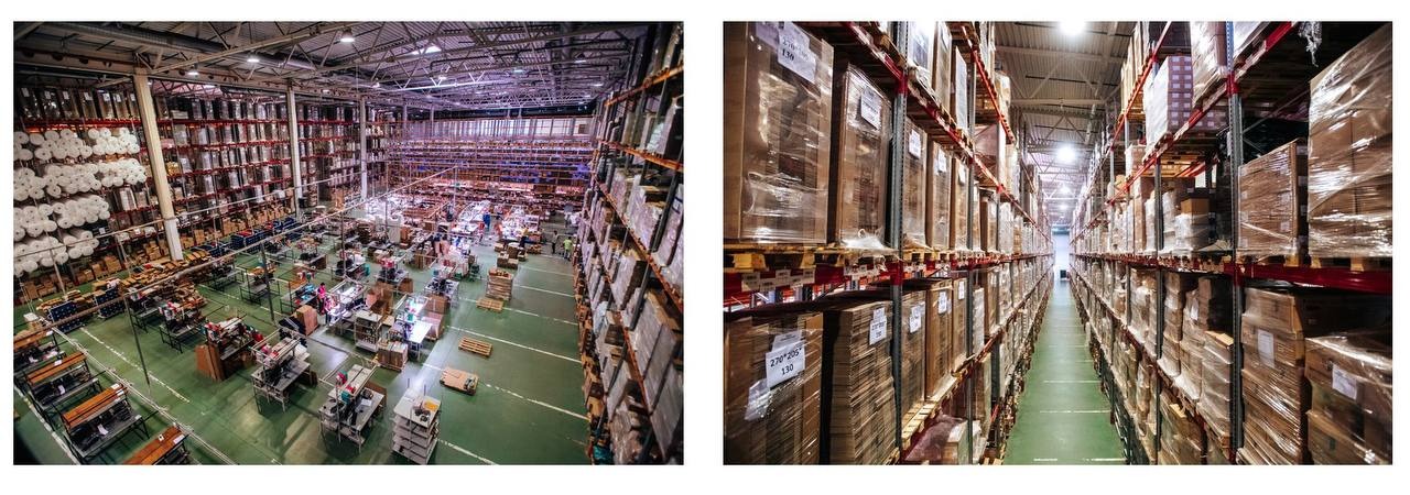 Вот как выглядит устройство фулфилмент-центра Кактус в Домодедово